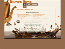 Tablet Screenshot of brewtimerepair.com